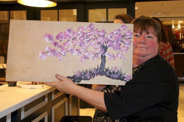 leza macdonald art oliver rec centre